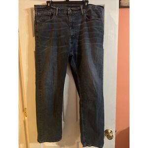 Levi's 505 40x30 Straight Leg Jeans Men's Medium Wash